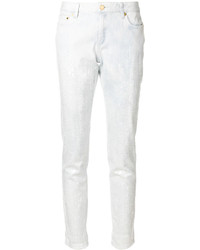 hellblaue enge Jeans aus Baumwolle von MICHAEL Michael Kors