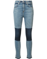 hellblaue enge Jeans aus Baumwolle von Rag & Bone