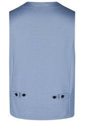 hellblaue Baumwollweste von Calamar
