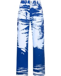 hellblaue bedruckte Jeans von AG