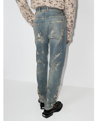 hellblaue bedruckte Jeans von Represent