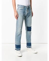 hellblaue bedruckte Jeans von Ambush