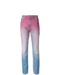 hellblaue bedruckte Jeans von Vivetta