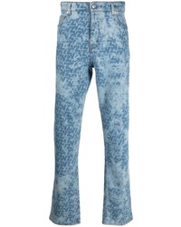 hellblaue bedruckte Jeans von Zadig & Voltaire