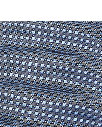 hellblaue bedruckte Krawatte von Brioni