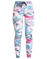 hellblaue bedruckte Leggings von Roxy