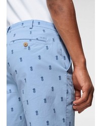 hellblaue bedruckte Shorts von Izod