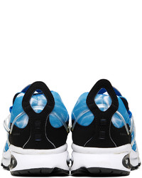 hellblaue bedruckte Slip-On Sneakers von Nike