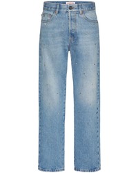 hellblaue beschlagene Jeans von Valentino