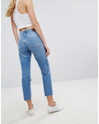 hellblaue bestickte Jeans von Tommy Hilfiger