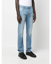 hellblaue bestickte Jeans von Billionaire