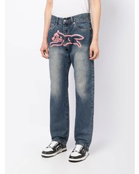 hellblaue bestickte Jeans von Icecream