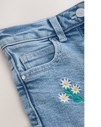 hellblaue bestickte Jeans von NEXT