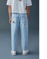 hellblaue bestickte Jeans von NEXT
