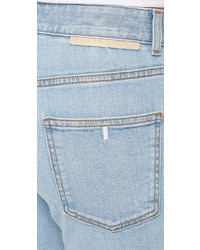 hellblaue bestickte Jeans von Stella McCartney