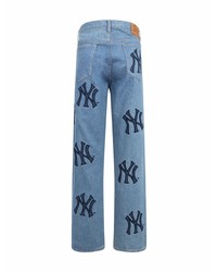 hellblaue bestickte Jeans von Supreme