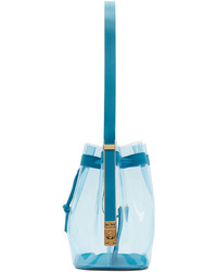 hellblaue Beuteltasche von Sophie Hulme