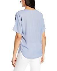 hellblaue Bluse von Benetton