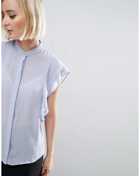 hellblaue Bluse von Asos