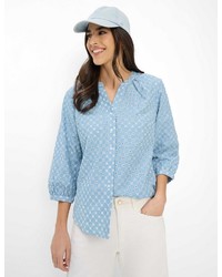 hellblaue Bluse von Brax