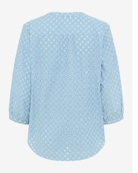 hellblaue Bluse von Brax
