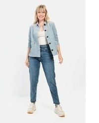hellblaue Bluse von camel active