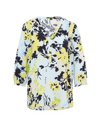 hellblaue Bluse von Comma