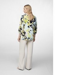 hellblaue Bluse von Comma