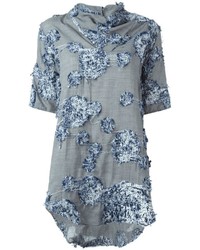 hellblaue Bluse von Damir Doma
