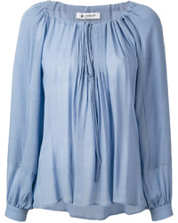 hellblaue Bluse von Dondup