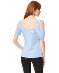 hellblaue Bluse von Prabal Gurung