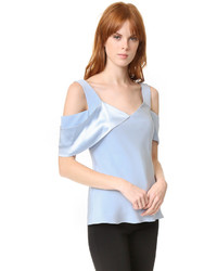 hellblaue Bluse von Prabal Gurung