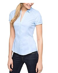 hellblaue Bluse von ESPRIT Collection