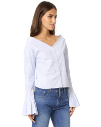 hellblaue Bluse von Jacquemus