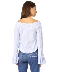 hellblaue Bluse von Jacquemus