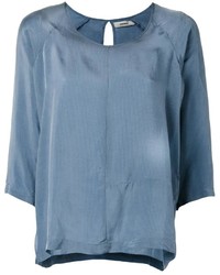 hellblaue Bluse von Humanoid