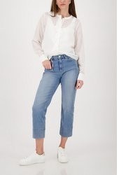 hellblaue Bluse von MONARI