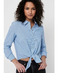hellblaue Bluse von Only