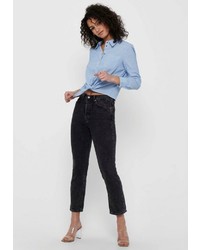 hellblaue Bluse von Only
