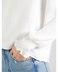 hellblaue Bluse von Only