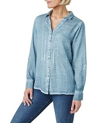 hellblaue Bluse von Pioneer