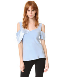 hellblaue Bluse von Prabal Gurung