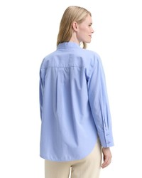 hellblaue Bluse von Tom Tailor