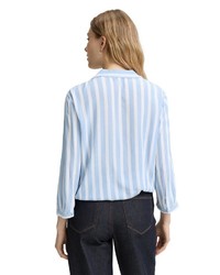 hellblaue Bluse von Tom Tailor