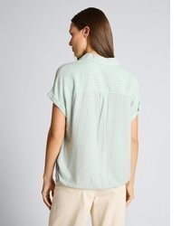 hellblaue Bluse von Tom Tailor
