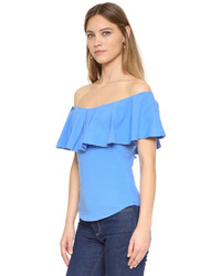 hellblaue Bluse von Free People