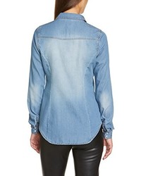 hellblaue Bluse von Vero Moda