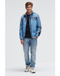 hellblaue Bomberjacke von Camp David