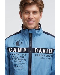 hellblaue Bomberjacke von Camp David