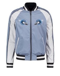 hellblaue Bomberjacke von Hugo Boss